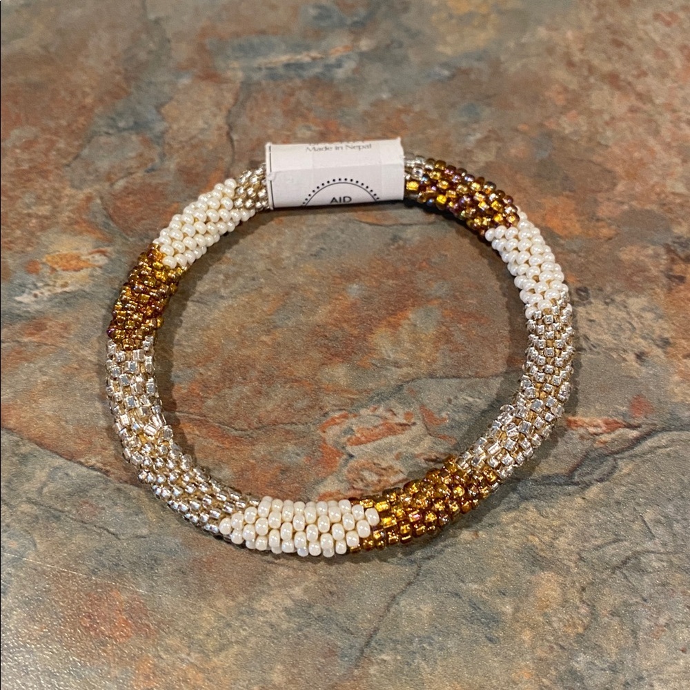 The Orginal Roll On Bracelet in Gold and Silver NWT - Picture 2 of 2